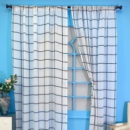 Lattice Pattern Voile...