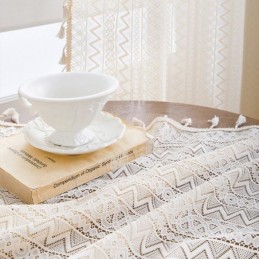 Modern Tulle Curtain Made to Measure Curtain Delicate Translucent Window Treatment For Living Room Bedroom