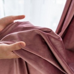 Nordic Velvet Curtains Blackout For Bedroom Living Room Solid Color