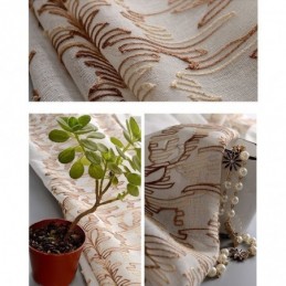 Modern Sheer Voile Curtains Decorative Window Drapes Living Room Bedroom