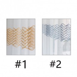 Breathable Sheer Curtain Made to Measure Curtain European Decorative Tulle Voile For Living Room