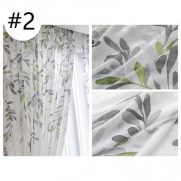 Vine Pattern Voile Curtain Made to Measure Curtain Printed Sheer Curtains Living Room Bedroom