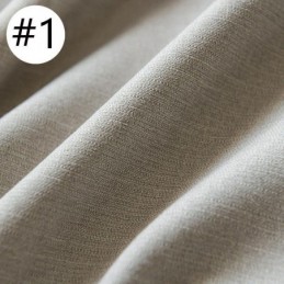 Nordic Curtains Solid Color Blackout For Living Room