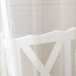Breathable Sheer Curtain Made to Measure Curtain Decorative White Tulle Voile For Living Room