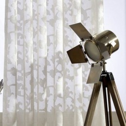 White Pure Sheer Curtain Made to Measure Curtain Tulle Transparent Living Room Bedroom