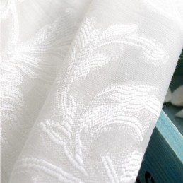 White Pure Sheer Curtain Made to Measure Curtain Tulle Transparent Living Room Bedroom