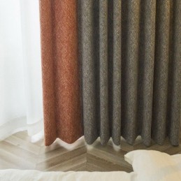 Nordic Patchwork Curtains Blackout For Living Room Bedroom