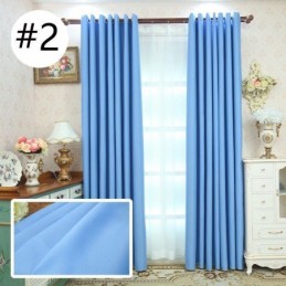 Modern Plain Color Blackout Curtains Premium Custom Living Room Dining