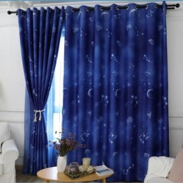 Curtain Made to Measure Curtain Romance Starry Sky Window
