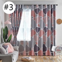 Curtain Made to Measure Curtain Nordic Style Marble Pattern