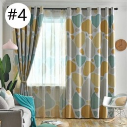 Curtain Made to Measure Curtain Nordic Style Marble Pattern