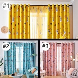 Blackout Curtain Made to Measure Curtain Cartoon Printed Kids Room