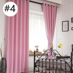 Modern Blackout Curtain Made to Measure Curtain Solid Color For Living Room Bedroom