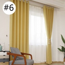 Modern Blackout Curtain Made to Measure Curtain Solid Color For Living Room Bedroom