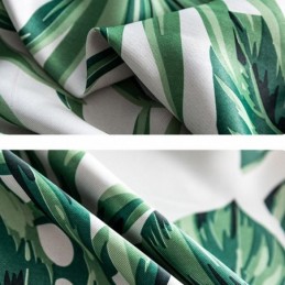 Modern Curtain Made to Measure Curtain Plants Print Home