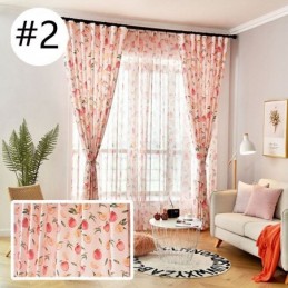 Curtain Made to Measure Curtain Fruit Printing Window