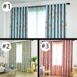 Blackout Curtain Made to Measure Curtain Cartoon Printed Kids Room