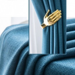 Luxury Linen Blackout Curtains Solid Color Curtain Made to Measure Curtain For Bedroom Living Room