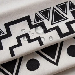 Outdoor Curtains Waterproof Drapes With Geometric Print For Porch Gazebo