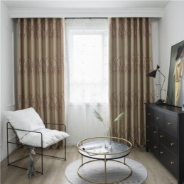 Botanical Print Curtain Made to Measure Curtain Thermal Insulated Energy Efficient