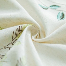 Tropical Printed Blackout Curtains Green Leaves Curtain Made to Measure Curtain For Bedroom