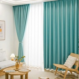 Modern Solid Color Curtains...