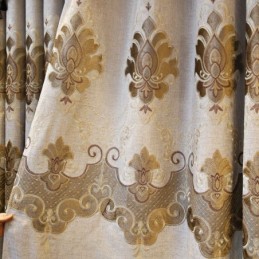 Curtain Made to Measure Curtain Europe Style Embroidery