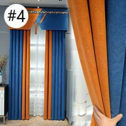 Blackout Solid Color Curtain Made to Measure Curtain Living Room