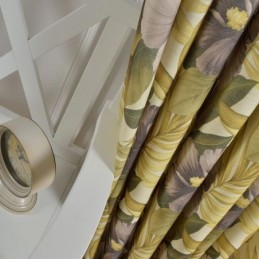 Country Max Blackout Curtain Made to Measure Curtain Flower Printed Bedroom