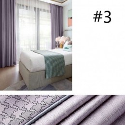 Home Curtain Made to Measure Curtain Nordic Style Solid Color