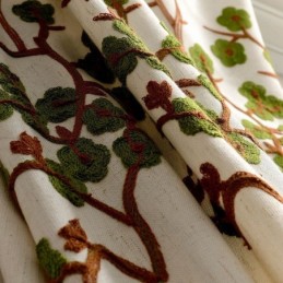 Modern Curtain Made to Measure Curtain Cotton Linen Fresh Minimalist