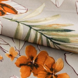 Modern Curtain Made to Measure Curtain Flowers Print Home