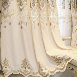 Home Curtain Made to Measure Curtain European Style Embroidery