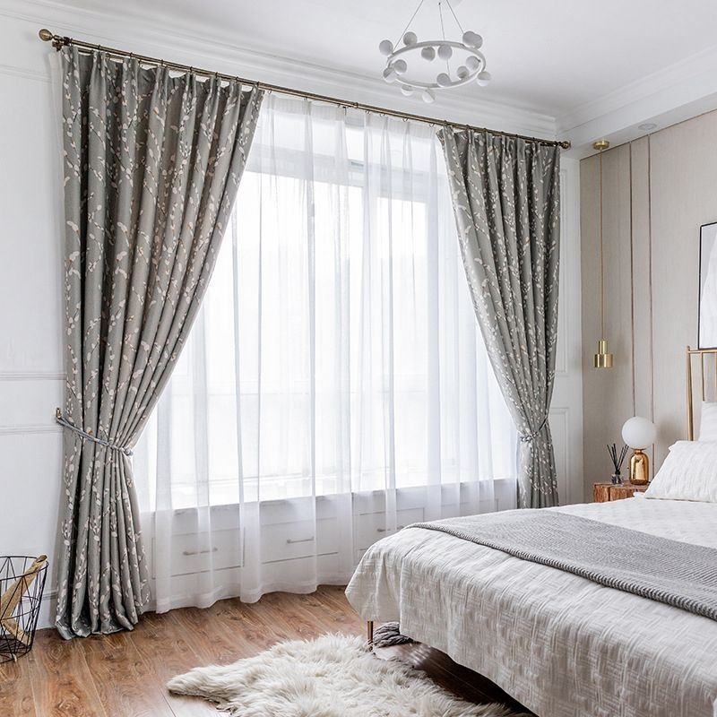 Modern Curtain Made to Measure Curtain Floral Print Home