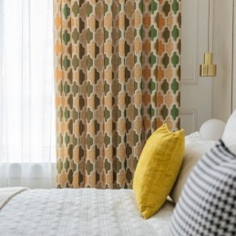 Modern Curtain Made to Measure Curtain Honeycomb Pattern Home