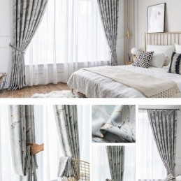 Modern Curtain Made to Measure Curtain Marble Pattern Home