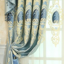 Modern Curtain Made to Measure Curtain Embroidery Decorative