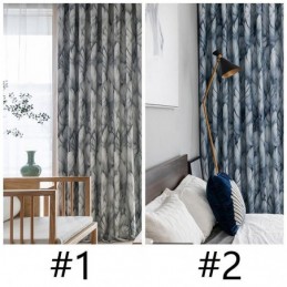 Modern Curtain Made to Measure Curtain Plants Print Home