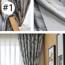 Modern Curtain Made to Measure Curtain Plants Print Home