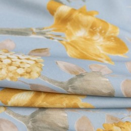 Modern Curtain Made to Measure Curtain Flowers Print Home