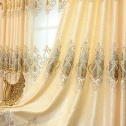 Modern Curtain Made to Measure Curtain Embroidery Decorative
