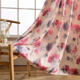 Modern Curtain Made to Measure Curtain Cotton Print Flowers