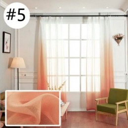 Living Room Voile Curtains Breathable Sheer for Modern Minimalist Printing Designs