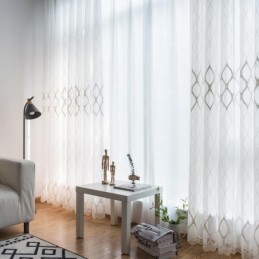 Modern Simple Sheer Curtain...
