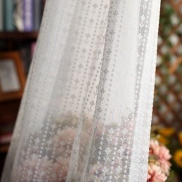 White Tulle Curtains For Living Room Solid Color Curtain Made to Measure Curtain Bedroom Sheer Voile Drapes