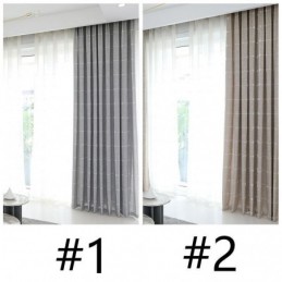 Checkered Blackout Curtains Thermal Insulated Room Darkening Drapes