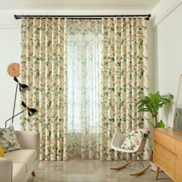 Cotton Linen Curtain Made...