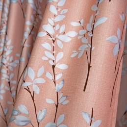 Blackout Curtain Made to Measure Curtain American Style Plant Printed