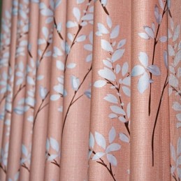 Blackout Curtain Made to Measure Curtain American Style Plant Printed