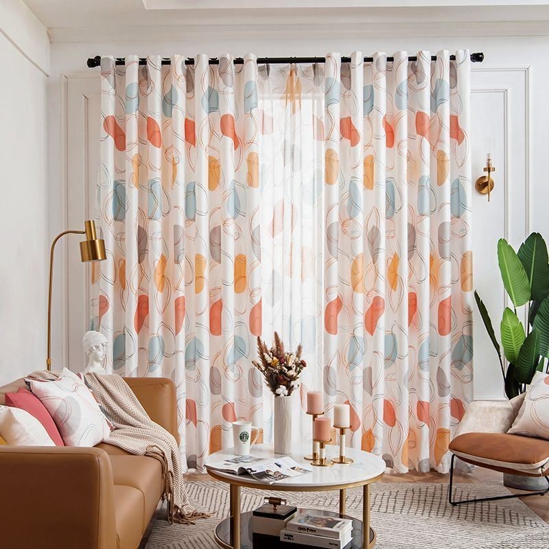 Curtainsnordic Styleoval Printed Curtains